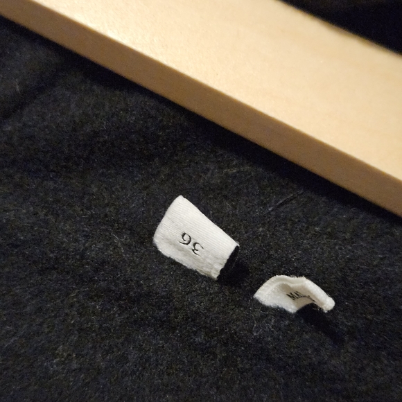 Sandro Versaille Embellished Sequined Wool Blend Black Jacket in Noir Small - Picture 12 of 16